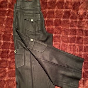 Wide-leg Crop Pants